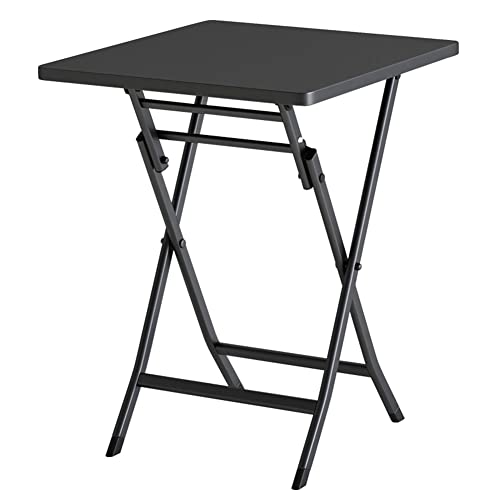 Table basse ronde pliante de jardin pour de doux moments en cour et terrasse