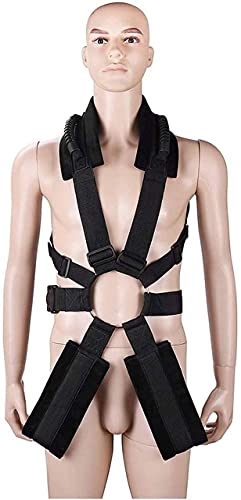 Madaenmj A Simple Love Love Swings Adult Restraints Bondage Sex Swing, 360 ° Rotating Sm Fetish Human Body Sling Swings… - Afbeelding 3