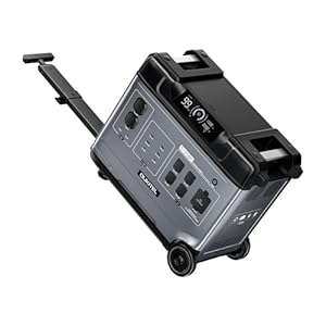 OUKITEL Portable Power Station P5000, Solar Generator with 5120Wh, 5x2200W AC Outlets (4000W Surge), 2.8H Full Charge, 1000W MPPT Solar, for Emergency, Home Backup, RV, Off-grid