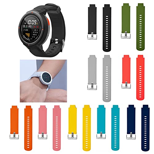 Pulseira de silicone de substituição compatível com Amazfit Verge para smartwatch Amazfit Verge/Amaz