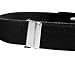Buyless Fashion Kids Boys Toddler No Buckle Adjustable Elastic Dress Stretch Belt - 5098-Black