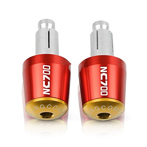 �o�C�N���i 7/8 "22mm���[�^�[�T�C�N���n���h���o�[�O���b�v�G���h�n���h���o�[�L���b�v�G���h�v���O �ɓK������z���_ NC700S NC700X NC700 NC 700 X S 700S 700X 2011-2018(Red-gold)