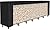 Tikimilor 8FT Firewood Rack Cover for Indoor Outdoor, Waterproof Weatherproof Wood Pile Cover for Fire Wood, Wood Log Holder Rack Cover, Black (Frame Not Include)