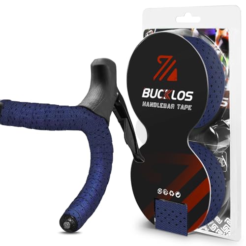 BUCKLOS Silicone EVA Road Bike Handlebar Tape Comfort Drop Bar Wraps 2Pcs