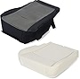 KUAFU Driver Side Bottom Foam Seat Cushion Foam & Cloth Seat Cover Compatible with 2009-2012 Dodge Ram 1500/2500/3500/4500/5500 Seat Cover Replacement -2 Packages