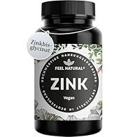 Zink Tabletten - 365 Stück im Jahresvorrat - Hochdosiert mit 25mg je Tagesdosis - Hochwertig: Zink-Bisgylcinat - Laborgeprüft, ohne Zusätze wie Magnesiumstearat - Vegan