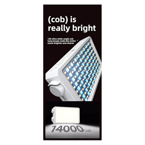 Luz de relleno pequeña de 40W que recarga tu smartphone mientras grabas 2
