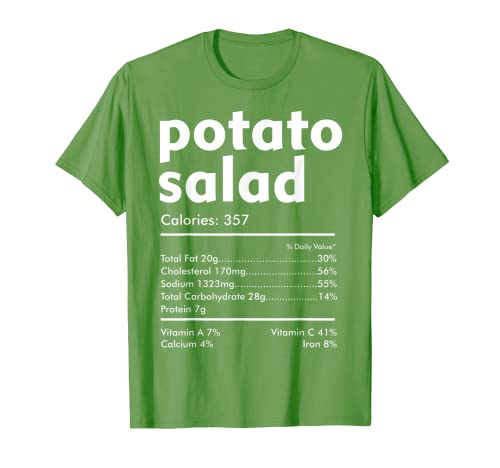 Ensalada de patatas de regalo del día de Acción de Gracias de grupo Camiseta