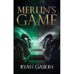 Merlin's Game Audiolibro Por Ryan Gaskin arte de portada