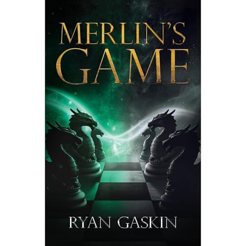 Merlin's Game Audiolibro Por Ryan Gaskin arte de portada