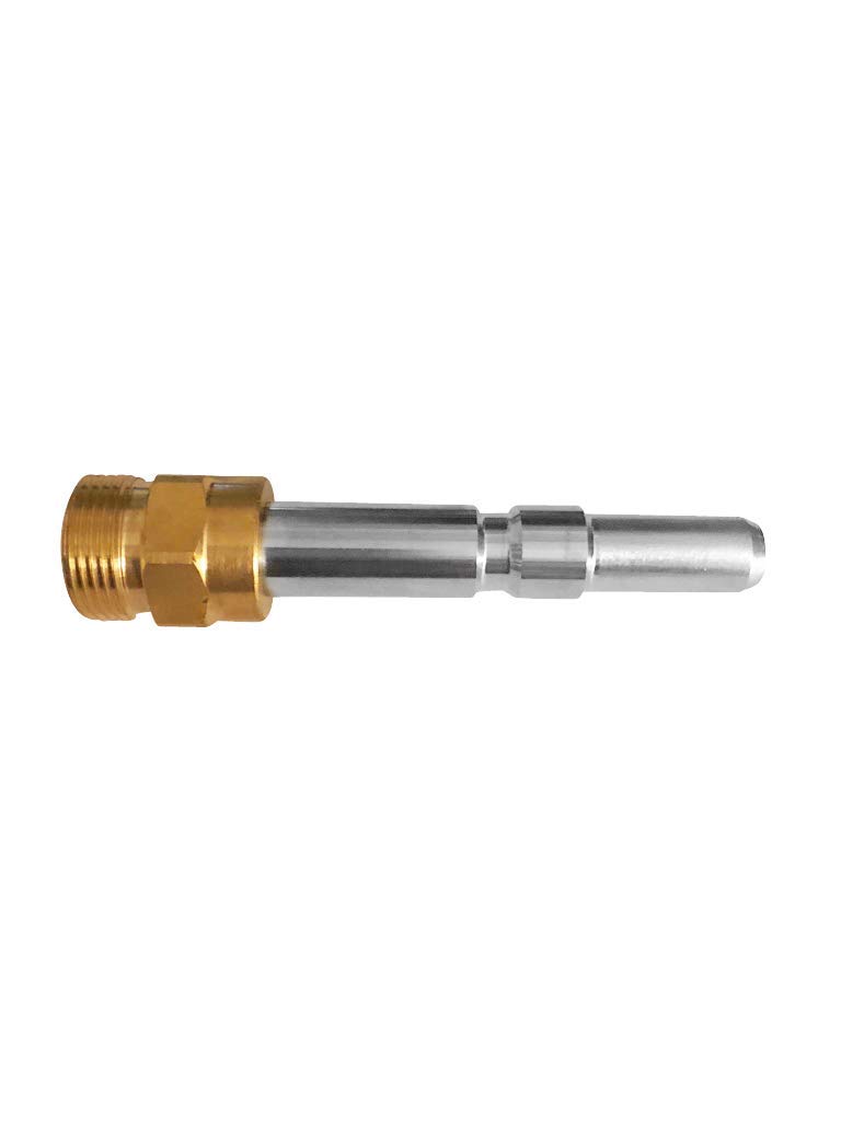 M&M Smartek manguera desatascadora 30 m compatible con Kärcher/Kränzle | Manguera flexible para desatascar tuberías y desagües; comprobar conexión, longitud, boquillas y presión antes de usar.