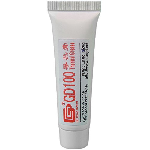 heaven2017 20g Thermal Conductive Grease Paste Silicone Compound Heatsink Paste (White)