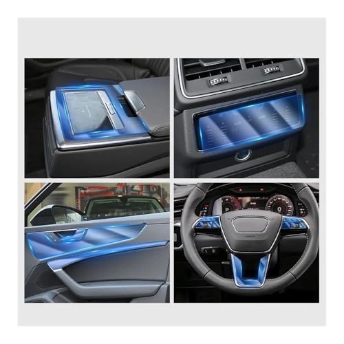 Protection TPU anti-rayures écran console centrale Audi A6 A7 - 4