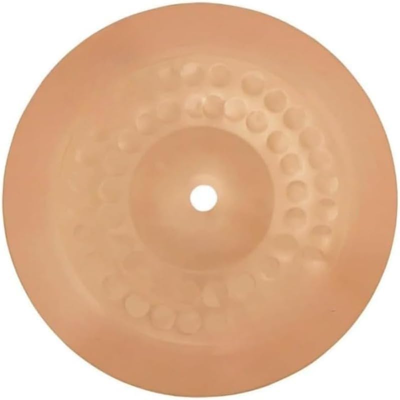 8 Inch B20 Bronze Crash Cymbal Phosphor Bronze Percussion Plate: Fast Response-Bright Sustain Tone | Drum Set Hi Hat Practice Recording Performance Accessory