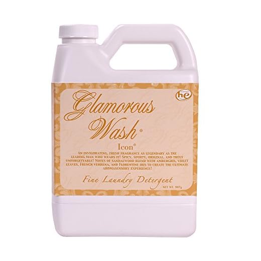ICON Fragrance Glamorous Wash 128 oz (Gallon) Fine Laundry Detergent by Tyler Candles
