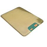 [Luvian]【耐抓ペットマット】超厚型スポンジ層 夏用犬ベッド 引っ掻き耐久設計 室内/屋外両用 七夕/贈答対応 猫にも安心素材 グリーンダンダン柿 XL 30cm×40cm×2cm