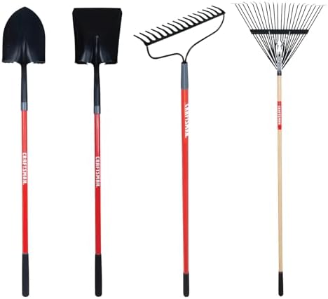 Craftsman New Homeowner Bundle: Round Point and Square Point Shov...