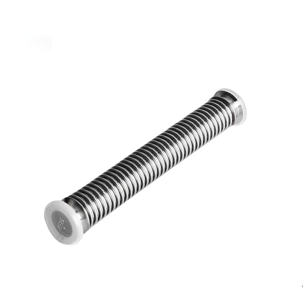 Manguera de fuelle de vacío de acero inoxidable 304 - Accesorio de tubo de expansión flexible for bridas KF16/25/40/50, longitudes de 100-3000 mm(KF16x200mm)