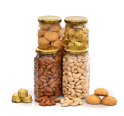 Image of NUTRI MIRACLE Diwali Dry Fruits and Chocolate Gift Hamper | Corporate Client Gift Pack