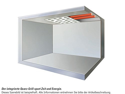 Teka 40582301 Mikrowelle / 850 W / 22 L Garraum / Keramik Boden / Edelstahl 5 Teka 40582301 Mikrowelle / 850 W / 22 L Garraum / Keramik Boden / Edelstahl