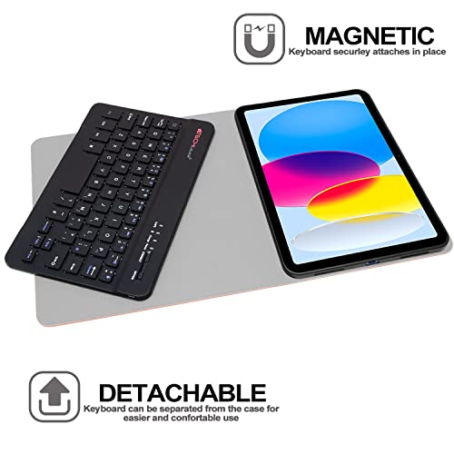 TECHGEAR Keyboard Case for iPad 11" (A16, 2025) & iPad 10.9" (10th Gen 2022) - Image 4