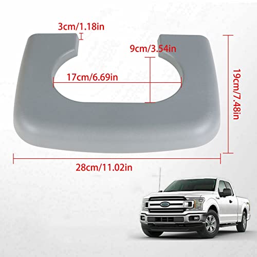 Portavasos central delantero gris para F150 1997-2003 miniatura 2