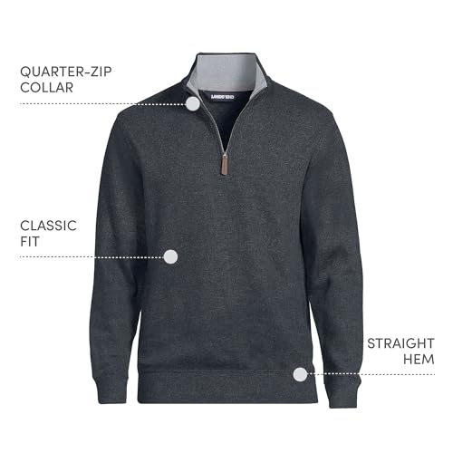 Pull col zippé Bedford Lands' End idéal pour vos sorties citadines - 4