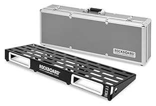 Pedal board for effects devices Includes self-adhesive Velcro (50 mm wide) and Velcro strap (25 mm wide) and cable ties For approx. 9 to 14 effect pedals (depending on size) Torsion-resistant and lightweight aluminium construction Slot design for eas...
