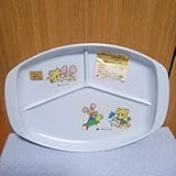 レトロ トッポ・ジージョ メラミン製 子供用仕切り皿