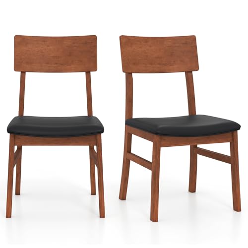 Giantex Wooden Dining Chairs Set of 2