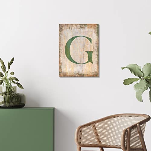 Cuadro de lienzo de madera beige para decorar una galería moderna 6