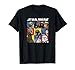 Star Wars Vintage Face Boxes Camiseta