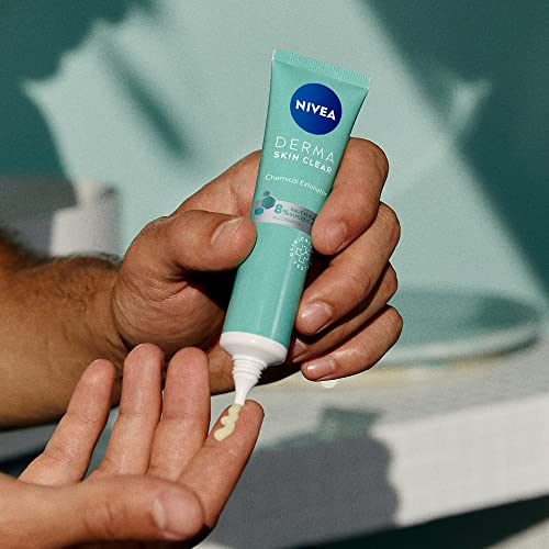 Image of NIVEA Derma Skin Clear Exfoliator 8% Salicylic, Glycolic Acid, Niacinamide Fight Blemishes Acne Mark (Pack of 2)