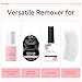 Makartt Solid Gel Adhesive for Press-On Nails & Tips – 50ML Extra Strong Nail Glue with Dropper Remover, Easy Soak-Off Formula for Quick Removal