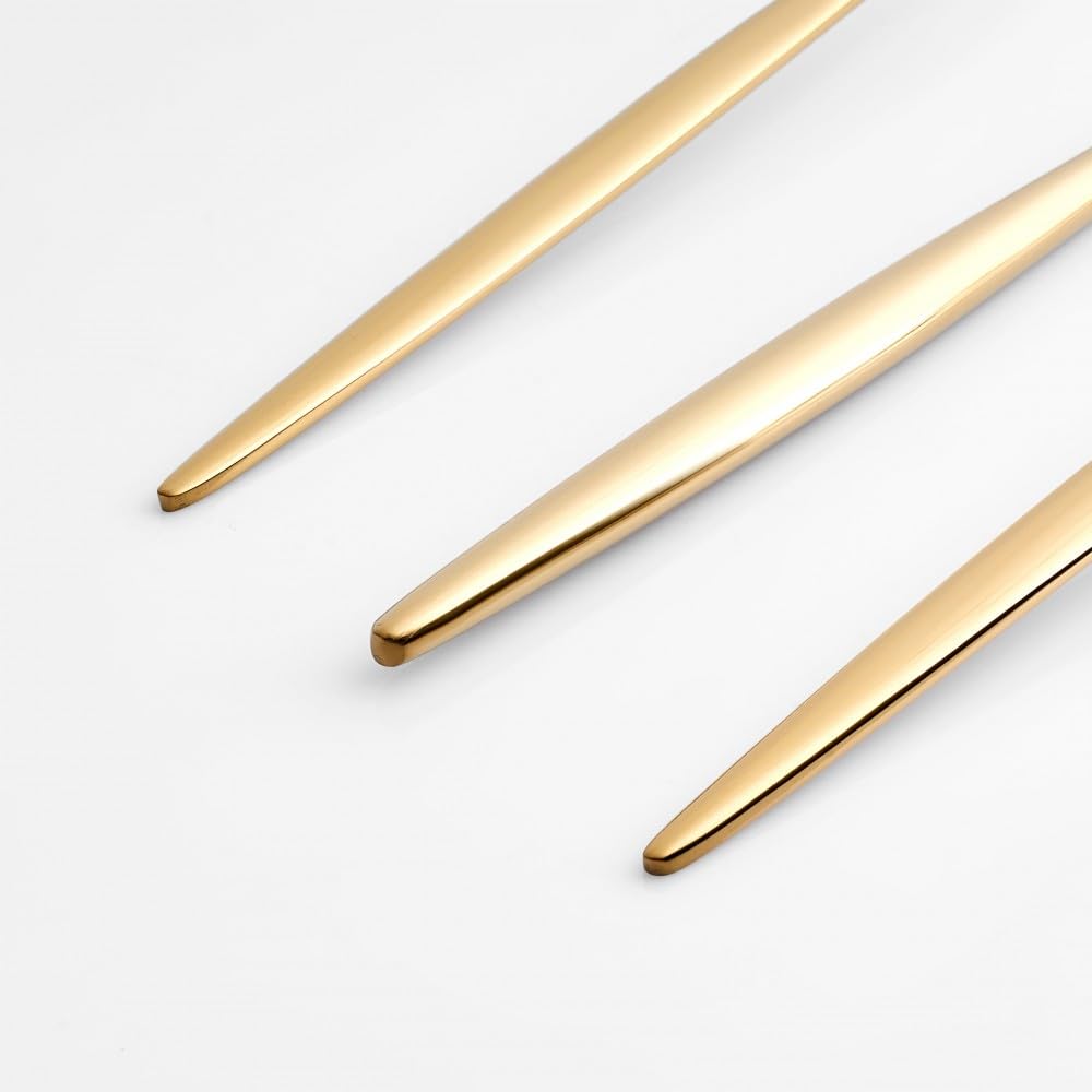 Karaca Lızbon Gold 6-Personen 30-teiliges Besteckset