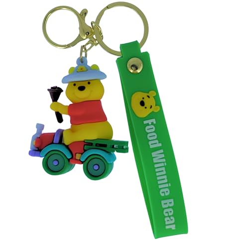 Image of OTTAVO Cute Cartoon 3D Silicone High -Quality PVC Material Keychain, Suitable for Boys and Girls - Pack of 1.