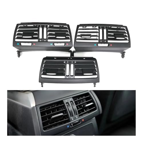 Couvercle de sortie panneau climatisation pour grille ventilation intérieure X5 X6 E70 E71