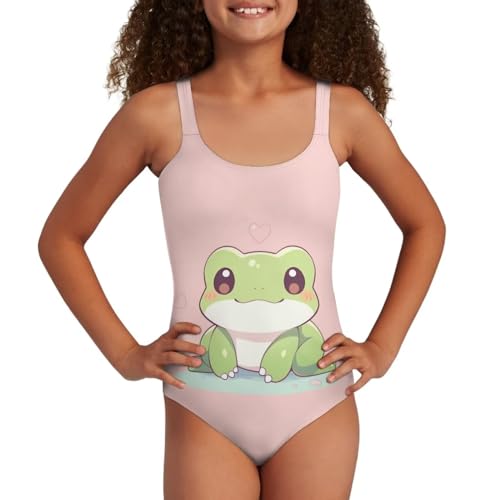 Image of Ystardream Teen Girls One Piece Swimsuit Beach Athletic Bathing Suits Quick Dry