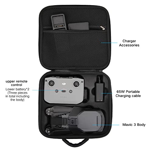 Yueli Mavic 3 Custodia impermeabile dura per il