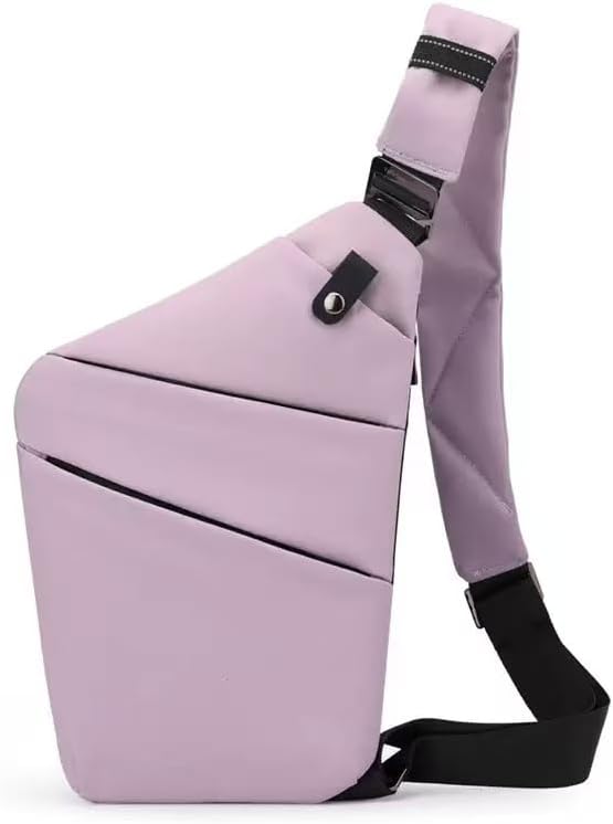 Crossbody Travel Bags for Women, Anti Theft Proof Safe Slim Sling Travel Purses, Personal Flex Shoulder Bag for Men Women