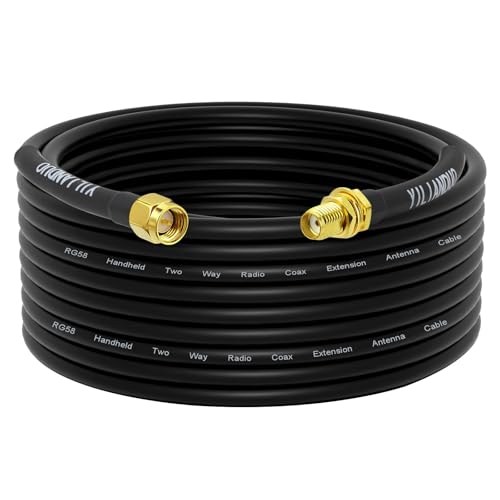 Câble SMA RG58 15M à faible perte pour stabiliser le signal des routeurs 4G
