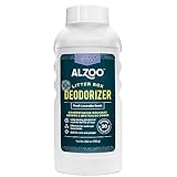 ALZOO Cat Litter Deodorizer, Concentrated Granules Absorb & Help Neutralize Odors, Mineral-Based Active Ingredients, Up To 30 Uses, Fresh Lavender Scent, 26.6 Oz.