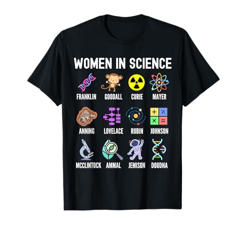 Mujeres en la ciencia - Feminist STEM Girls Empowerment Kids Camiseta