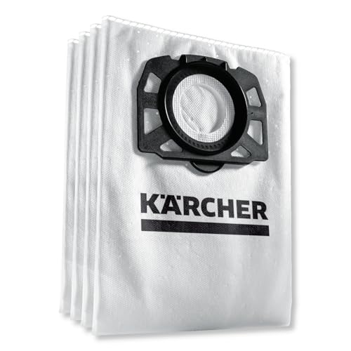 4 Vlies-Staubsaugerbeutel für Kärcher WD 6 P S V-30/6/22/T Staubbeutel