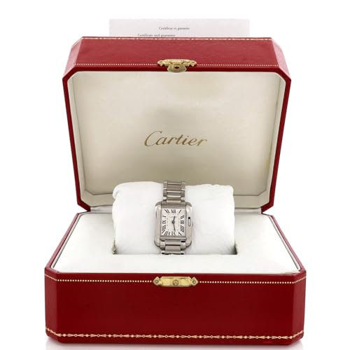 Pre-Loved Tank Anglaise Quartz Watch Stainless Steel 232