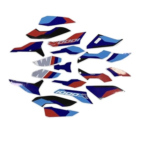 Autocollants moto pour BMW S1000R 2023 - Protège réservoir moto et graphismes carénage complet