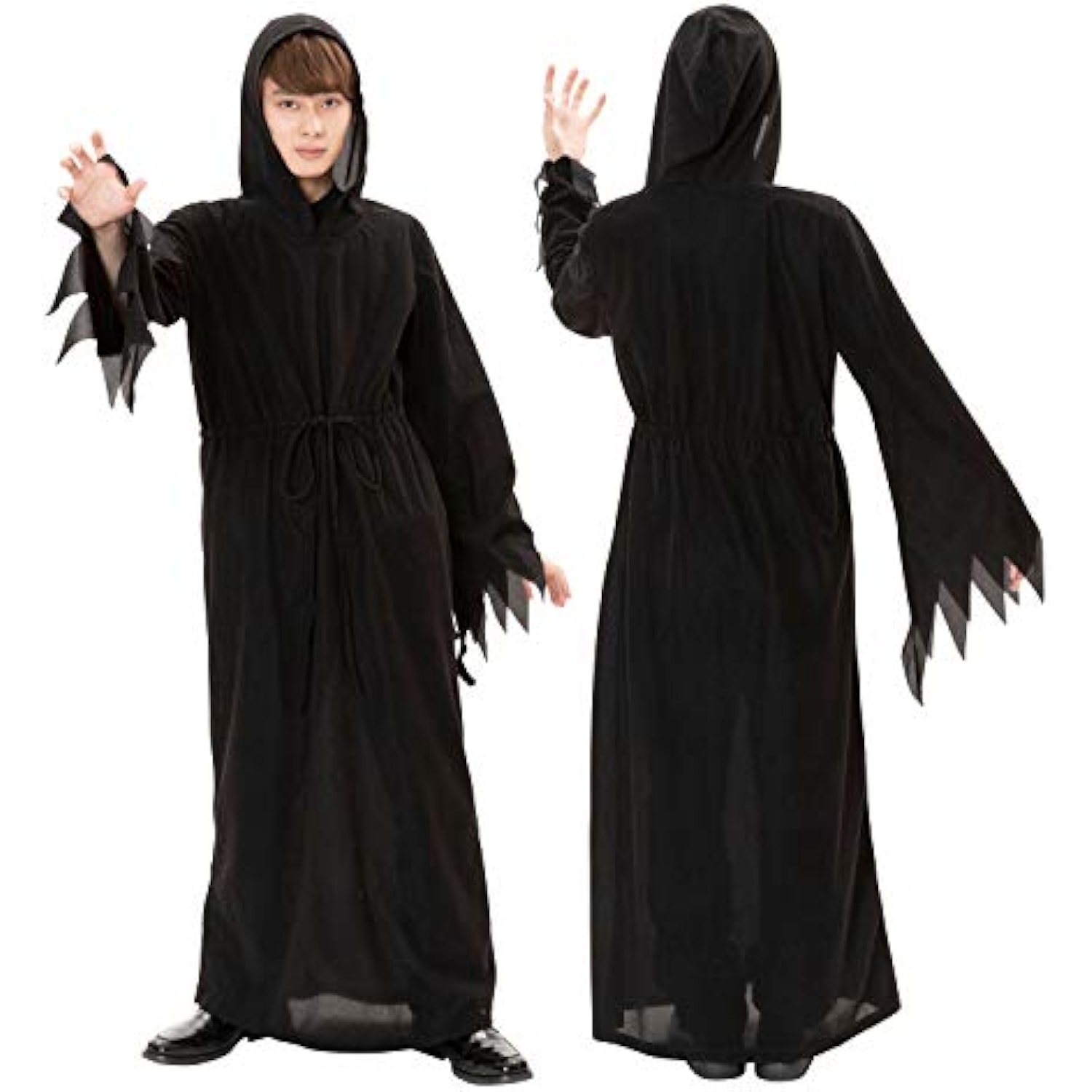 クリアストーン(Clearstone) コスプレ ハロウィン ムンクローブ メンズ ブラック 詳細画像3