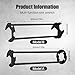 hoehew 2PCS Basin Wrench, 2024 Upgraded Multifunctional Sink Wrench Faucet Wrenchs Tight Space Universal Installer Tool for Bathroom Kitchen (2PC Set)