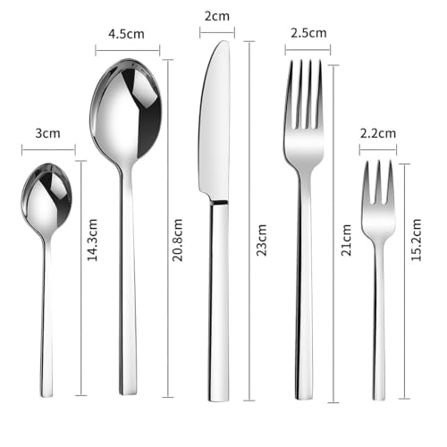 Set Cuchillos Cocina 5 Piezas Acero Inox miniatura 2