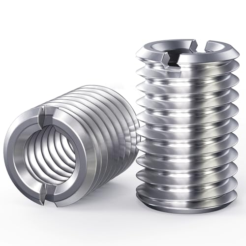 HOLMOL 20 Stück Gewindeeinsatz M8 auf M6